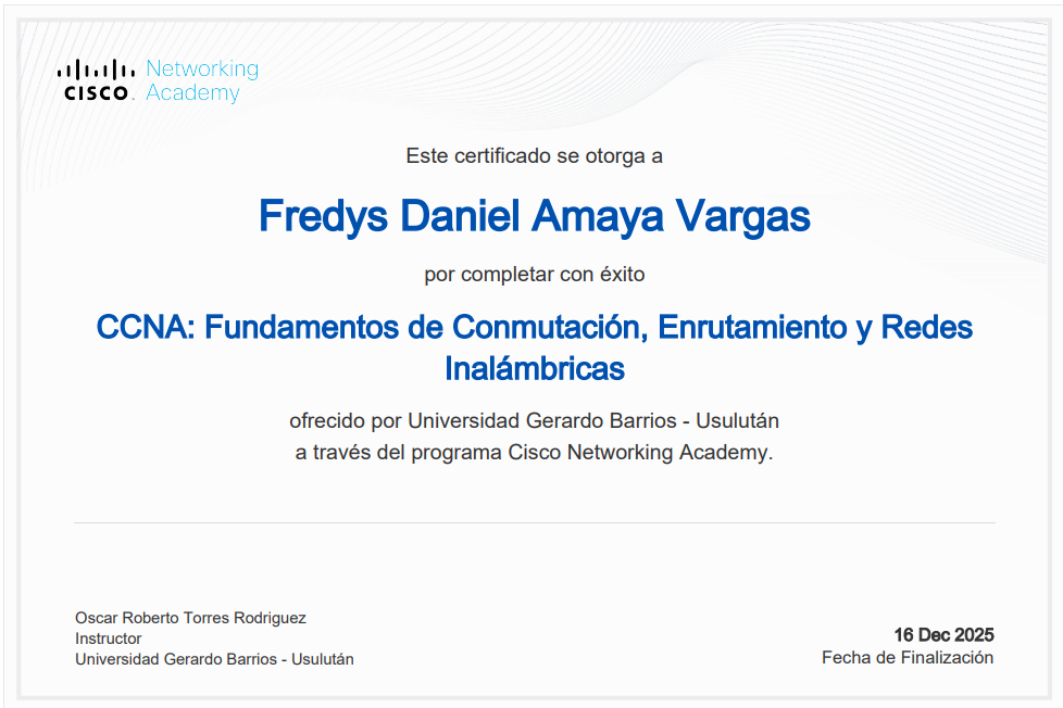 CCNA Conmutación